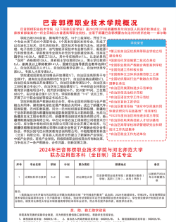 2024年巴音郭楞公办中专学校有哪些