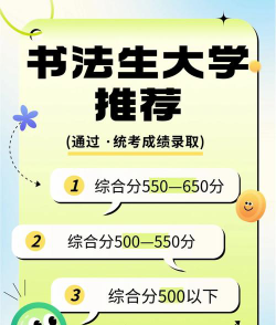 书法可以考哪些大学
