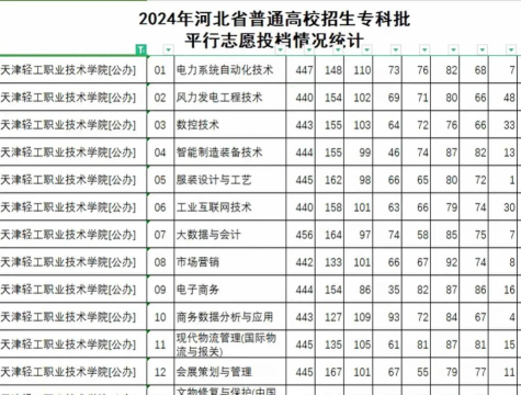 2024年天津轻工职业技术学院在福建录取分数线