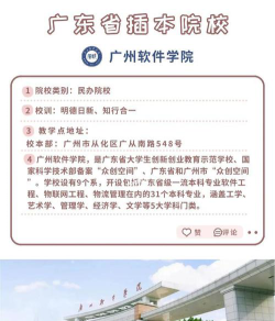 广州软件学院的学校代码是什么