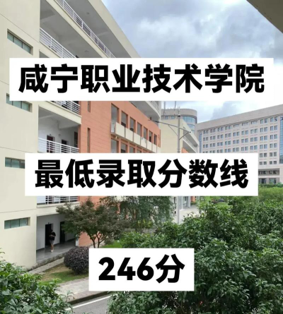 2025年咸宁职业技术学院分数线预测是多少