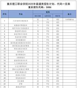 重庆理工职业学院开设哪些专业