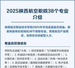 陕西航空职业技术学院开设哪些专业