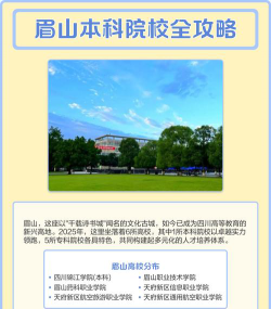 四川眉山市有几所公立大学