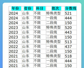 山东二段线是本科还是专科