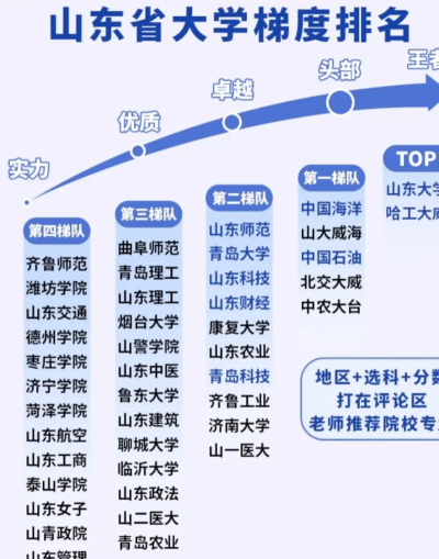山东298分能上哪些大学