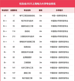 上海电力学院最好的专业是什么