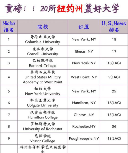 我想问一下美国纽约的公立大学有哪些