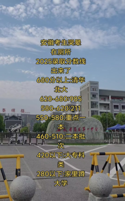 高考安徽理科611分能报考什么大学
