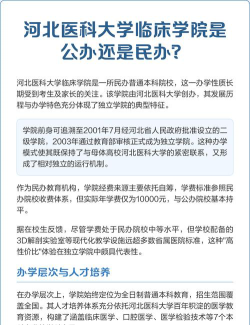 河北医科大学临床学院是公办大学吗