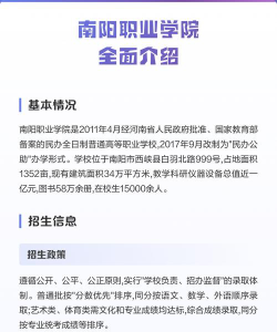 南阳职业学院是公办还是民办院校?