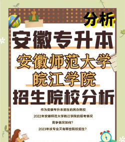 安徽师范大学皖江学院是本科吗