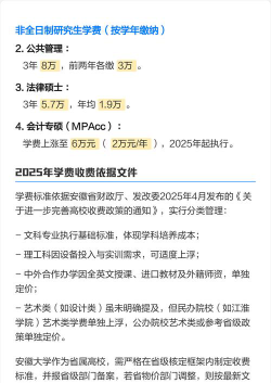 安徽大学一年学费多少钱及各专业的收费标准(2025参考）