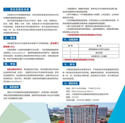 2024年苏州工业园区服务外包职业学院在河南计划招生人数（附学费及专业录取分数)