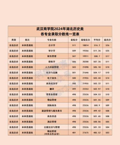 2024年武汉商学院在四川计划招生人数（附学费及专业录取分数)