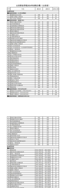 2024年山东职业学院在河南计划招生人数（附学费及专业录取分数)