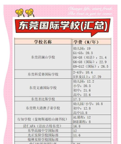 东莞惠州私立学校排名