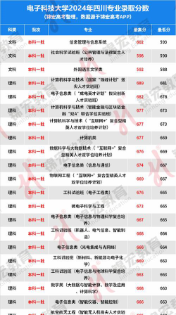 2024成都电子专业学校排名