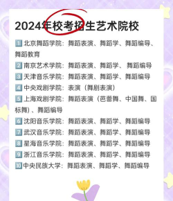 2024跳舞学院排名