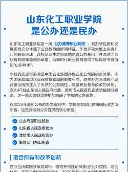 山东化工职业学院是公办还是民办院校?