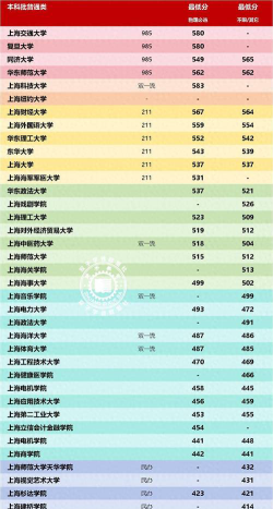 2024年上海454分能报的大学有哪些