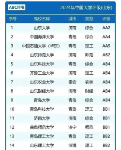 2024年山东406分能报的大学有哪些