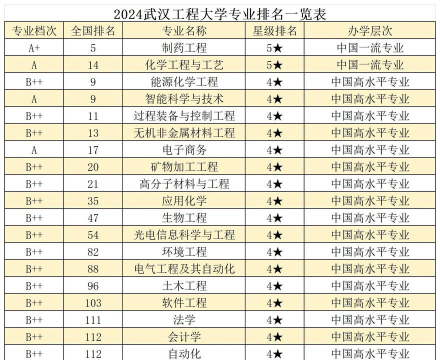 武汉工程大学2023年在西藏各专业招生人数