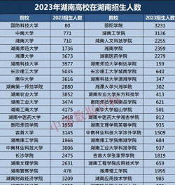 辽宁传媒学院2023年在湖南各专业招生人数