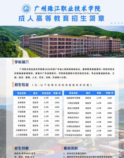 广州珠江职业技术学院2023年在湖南各专业招生人数