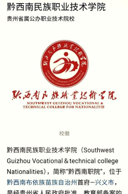 黔西南民族职业技术学院在哪里
