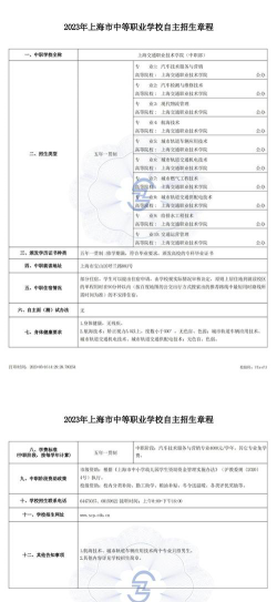 上海交通职业技术学院招生电话是什么