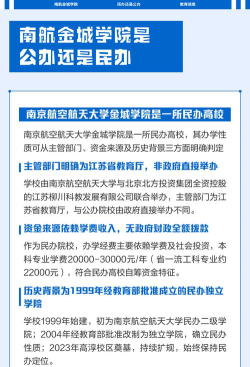 南京航空航天大学金城学院是民办大学还是公办大学