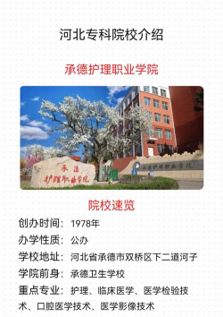 承德护理职业学院是民办大学还是公办大学