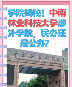 中南林业科技大学涉外学院是985还是211