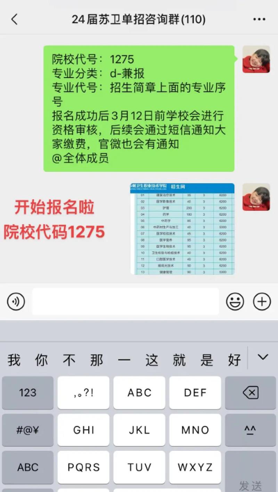 苏州卫生职业技术学院院校代码