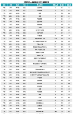 2024湖南首选物理多少能上深圳技术大学