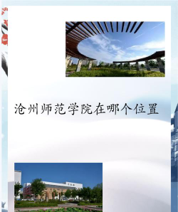 沧州师范学院地址在哪里