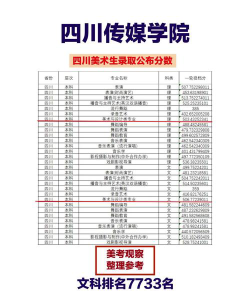 2024江西考生多少分能上四川传媒学院