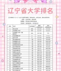 2025年高考辽宁429分左右能报什么大学