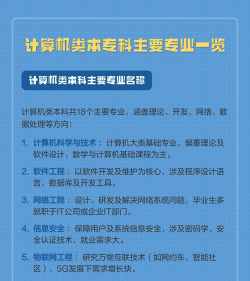 专科想学电脑专业怎么选