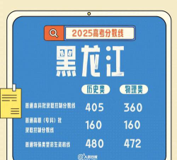 2025高考最低多少分能考上黑龙江公办本科大学