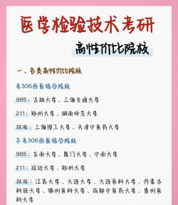 医学检测专业选科怎么选