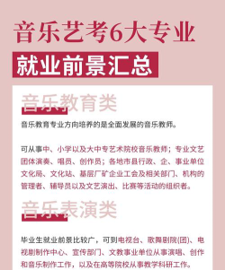 大专音乐生专业就业前景