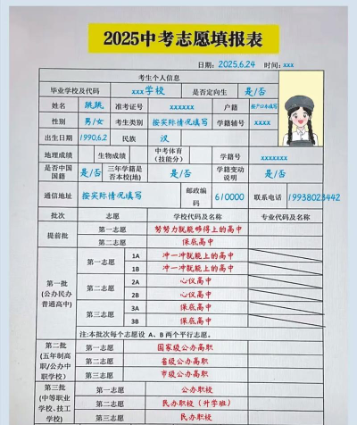 初中怎么选填志愿专业呢