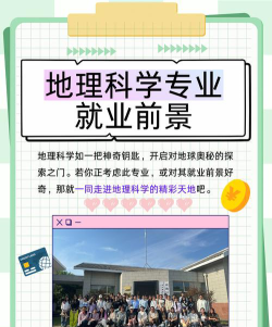 环境与地理专业就业前景