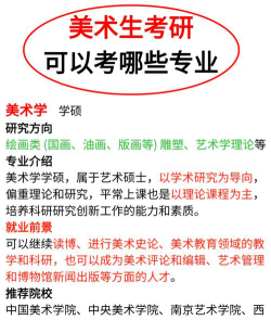 绘画跨考考研专业怎么选