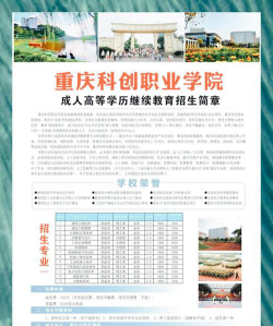 2024重庆科创职业学院中外合作办学招生计划