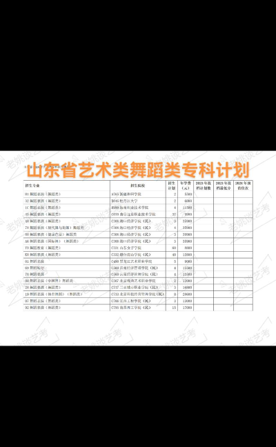 2024国际标准舞专业选科要求