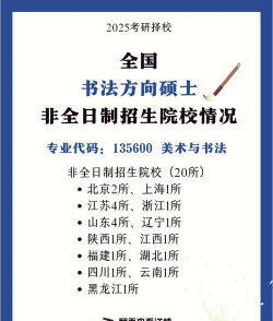 研究生怎么选书法专业的