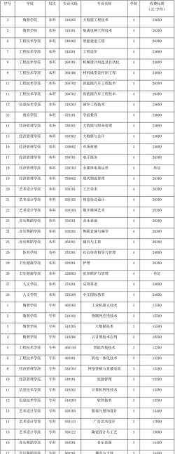 2024南昌职业大学艺术类学费多少钱一年